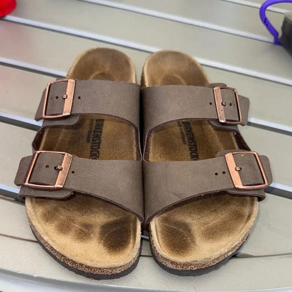 COPY - Birkenstock Brown Sandals with Buckles - Picture 3 of 6